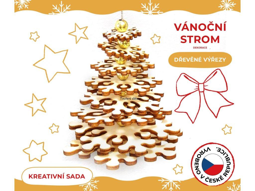 Tvořivá sada - Vánoční stromeček