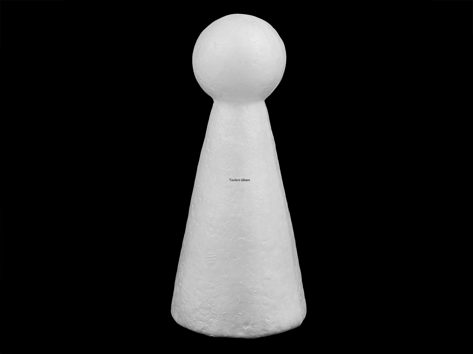 Figurka polystyrenová 6 x 15 cm