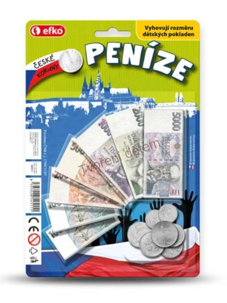 Peníze dětské Česká koruna