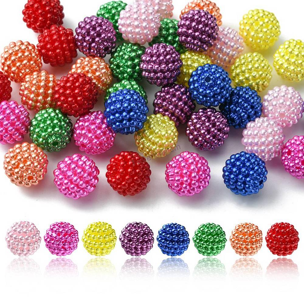 Korálky perličky průměr 12 mm
