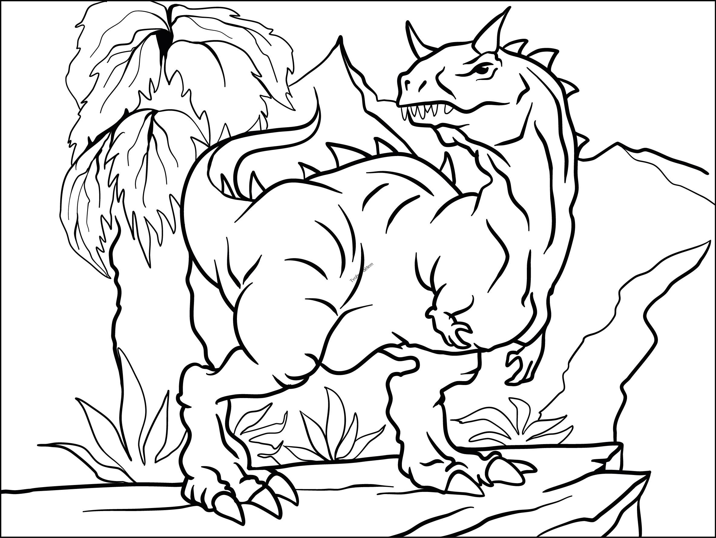 Šablona 15 x 20 cm - Dino 3 