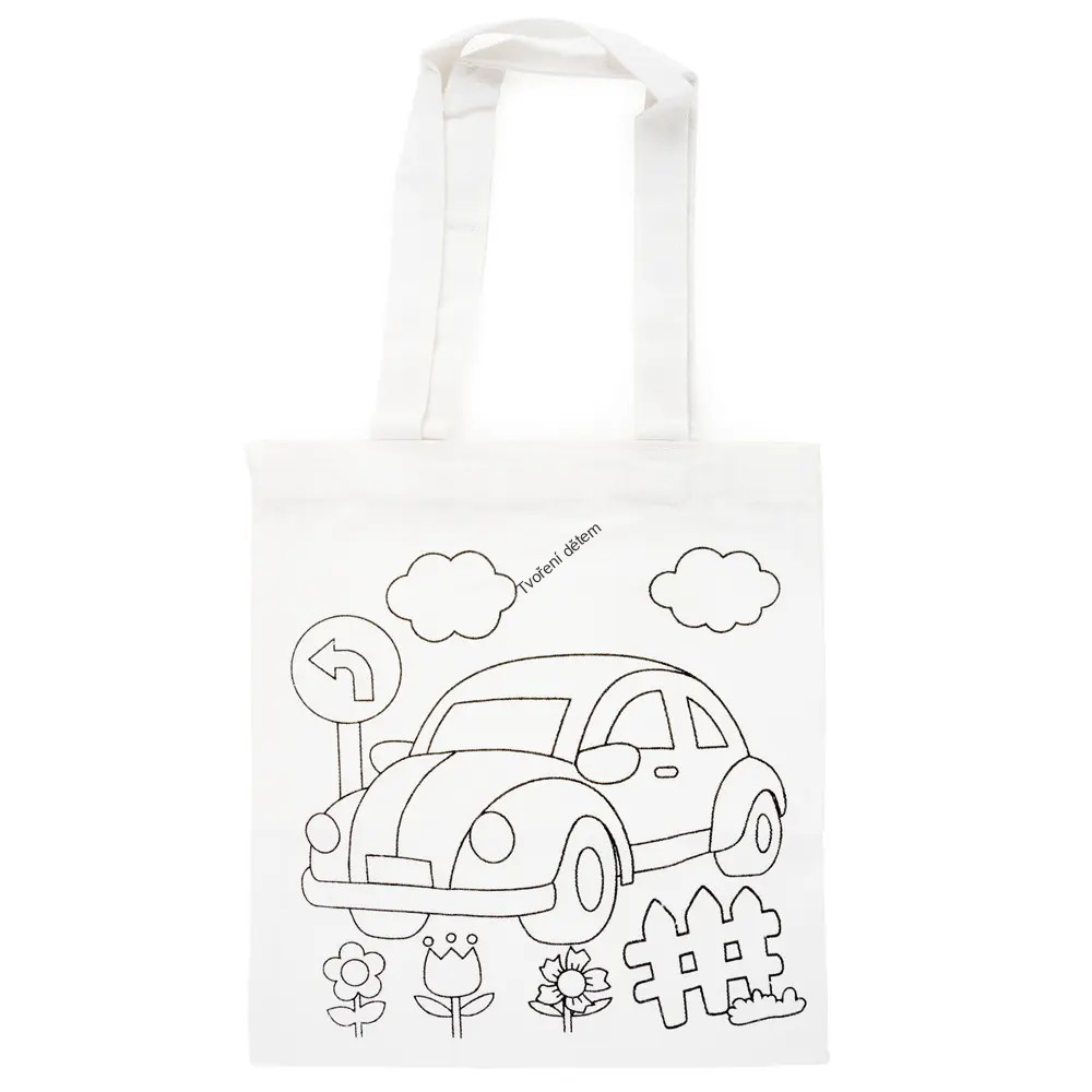 Taška plátěná - auto