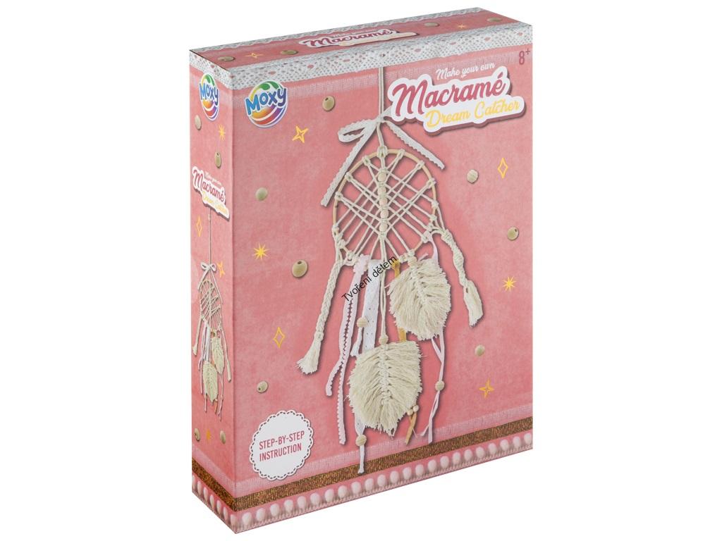 Kreativní sada Macramé – lapač snů (Dream Catcher)