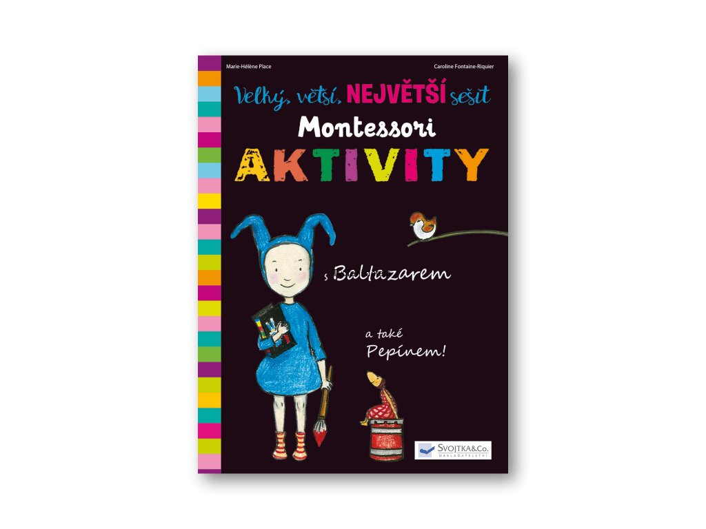 Velký, vetší, největší sešit Montessori aktivity