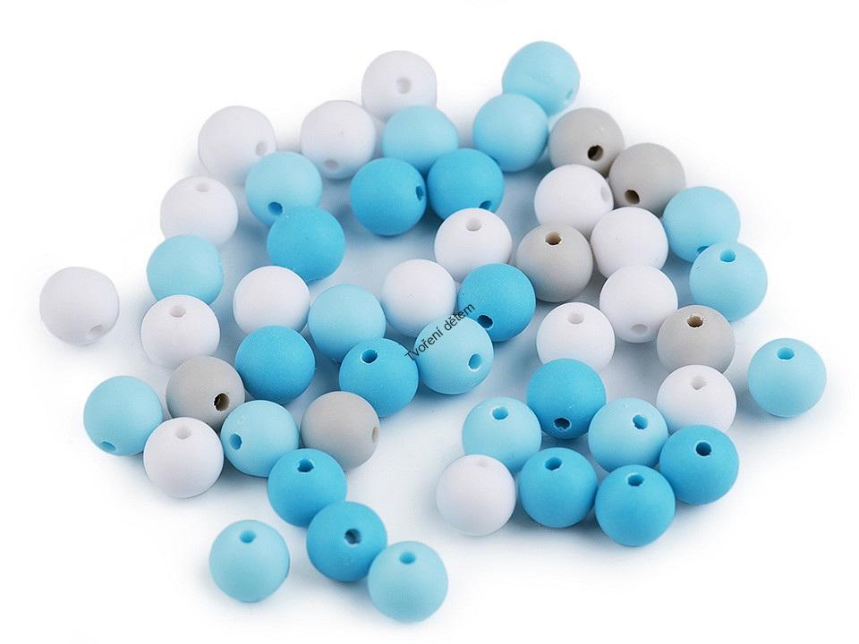 Korálky matné průměr 10 mm
